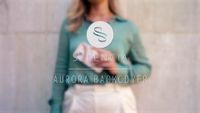 Selencia Aurora Coque Fashion Apple iPhone 15 Pro Max - Powder White Marble