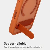 Accezz Coque arrière Hold avec MagSafe Apple iPhone 18 Pro Max / 17 Pro Max - Cosmic Orange