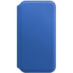 Apple Étui de télephone portefeuille Leather Folio Apple iPhone X / Xs - Electric Blue
