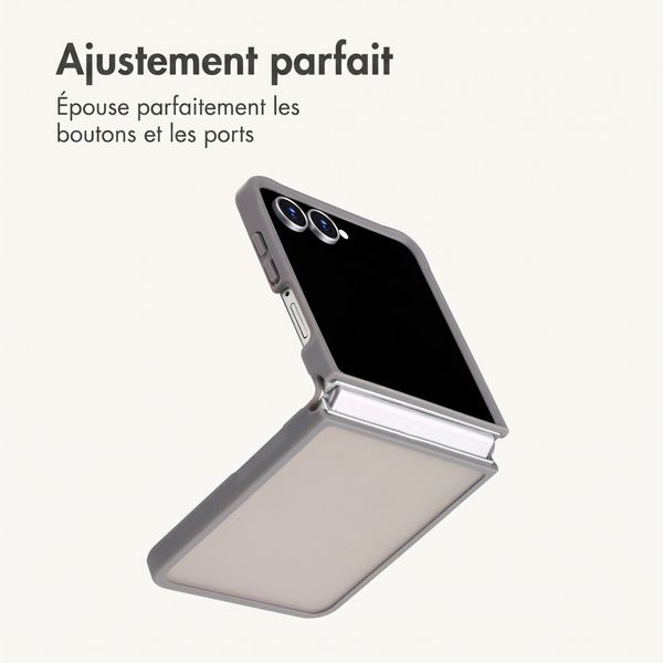 imoshion Coque Color Guard Samsung Galaxy Z Flip 8 - Gris