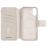 Decoded Portefeuille détachable 2 en 1 en cuir MagSafe Apple iPhone 16 Plus - Clay
