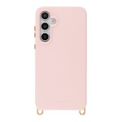 Selencia Coque arrière Rivièra avec MagSafe avec crochets amovibles Samsung Galaxy S25 / S24 - Sorbet Pink
