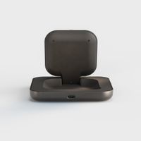 Zens Magnetic Nightstand Charger - Chargeur sans fil 15W - Magsafe et Qi2 - Noir
