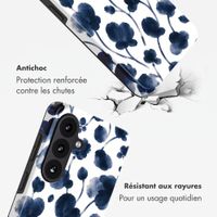 Selencia Coque arrière Vivid avec MagSafe Samsung Galaxy S26 FE - Midnight Blossom