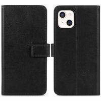 imoshion Étui de télephone portefeuille de luxe Apple iPhone 13 Mini - Noir