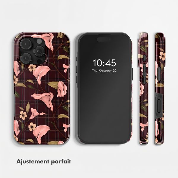 Selencia Coque arrière Vivid avec MagSafe Apple iPhone 16 Pro - Autumn Muse