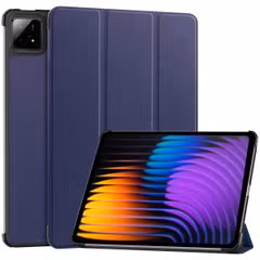 imoshion Coque tablette Trifold Xiaomi Pad 7 / 7 Pro / 8 / 8 Pro - Bleu foncé