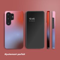 Selencia Coque arrière Vivid avec MagSafe Samsung Galaxy S26 Ultra - Gradient Soft Blush