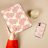 Selencia Coque tablette Vivid Apple iPad 11 (2025) 11 pouces A16 / iPad 10 (2022) 10.9 pouces - Paisley Blush