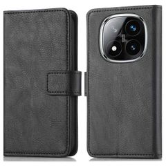 imoshion Étui de télephone portefeuille de luxe Xiaomi Redmi Note 14 Pro Plus (5G) - Noir