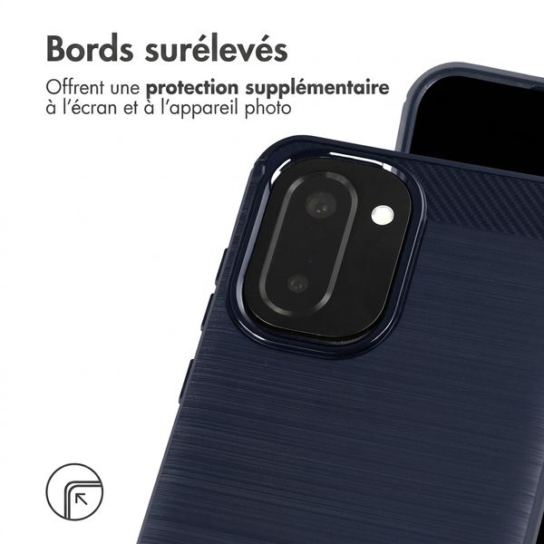 imoshion Coque Brushed OnePlus 15R - Bleu foncé
