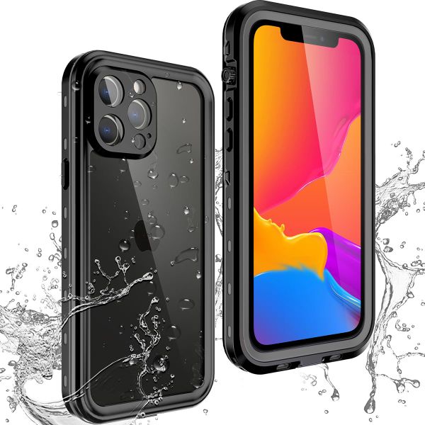 Redpepper Coque imperméable Dot Plus Apple iPhone 13 Pro Max - Noir