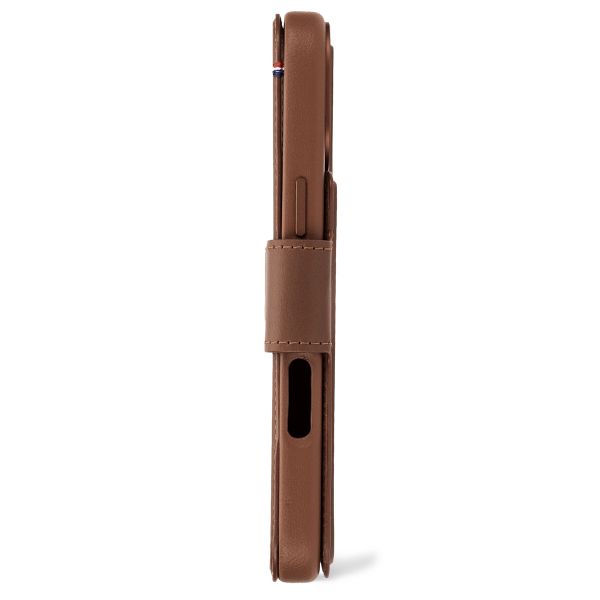 Decoded Portefeuille détachable 2 en 1 en cuir MagSafe Apple iPhone 16 Pro - Tan