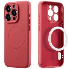 imoshion Coque Couleur avec MagSafe Apple iPhone 15 Pro - Dusty Rose