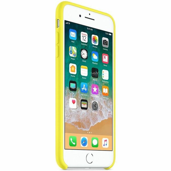 Apple Coque en silicone Apple iPhone 8 Plus / 7 Plus - Flash