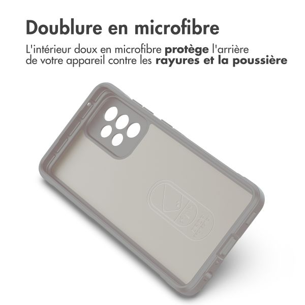 imoshion EasyGrip Backcover Samsung Galaxy A52(s) (5G/4G) - Gris