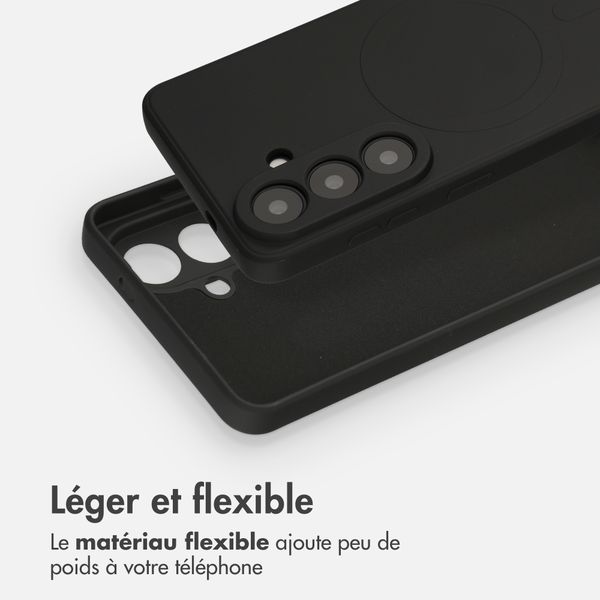 imoshion Coque Couleur avec MagSafe Samsung Galaxy S26 - Noir