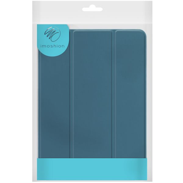 imoshion Coque tablette Trifold Apple iPad Air 11 pouces (2026) M4 / (2025) M3 / (2024) M2 / Air 5 (2022) / Air 4 (2020) - Vert foncé