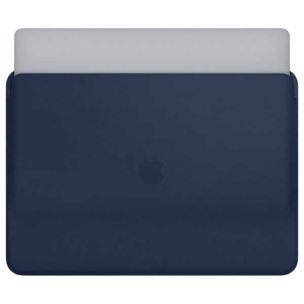 Apple ﻿Housse cuir Apple MacBook 15 pouces - Midnight Blue