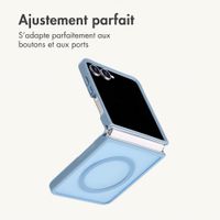imoshion Coque Color Guard avec MagSafe Samsung Galaxy Z Flip 8 - Bleu clair