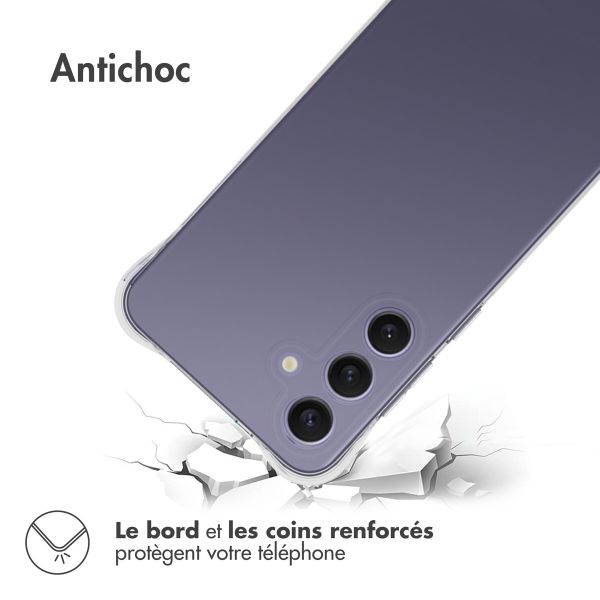 imoshion Shockproof Case Samsung Galaxy S25 Plus - Transparent
