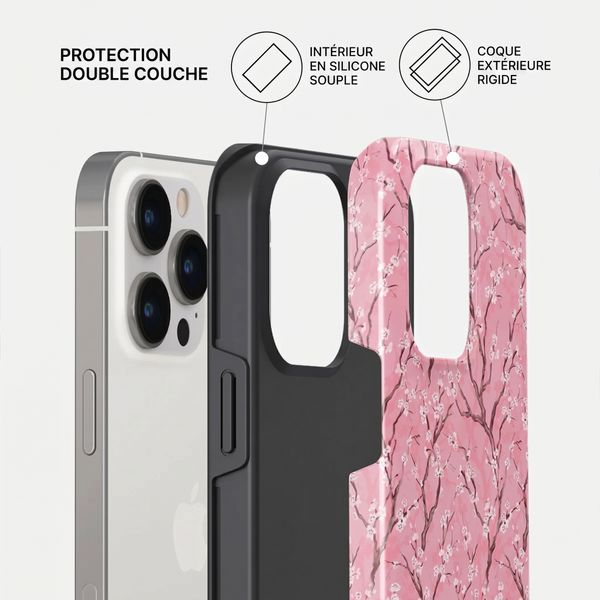 Burga Coque Tough MagSafe Apple iPhone 15 Pro - Sakura