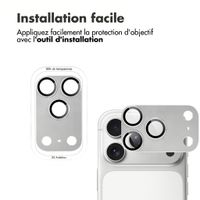 imoshion Protection Caméra en verre trempé 2 Pack pour l'Apple iPhone 18 Pro - Argent