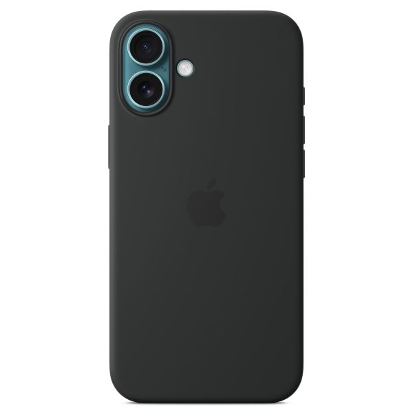 Apple Coque en silicone MagSafe Apple iPhone 16 Plus - Black