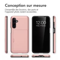imoshion Coque arrière avec porte-cartes Samsung Galaxy A18 (4G) - Rose Gold