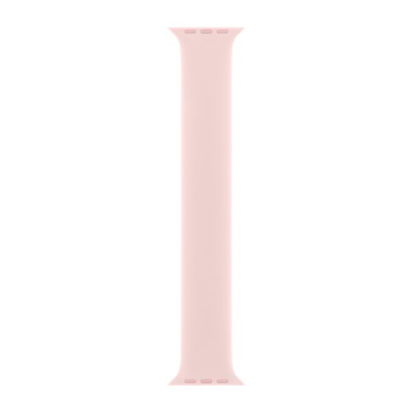 Apple Bracelet Boucle unique en Silicone Apple Watch | 38/40/41/42 mm - Taille 7 - Chalk Pink