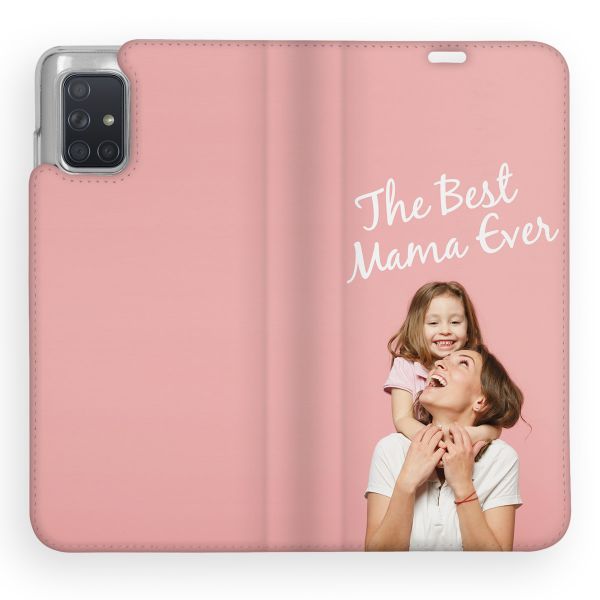 Concevez votre propre housse portefeuille Samsung Galaxy A71 - Blanc