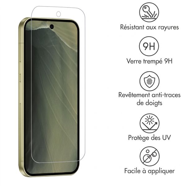 Accezz Protection d'écran en verre trempé 2-pack Google Pixel 11