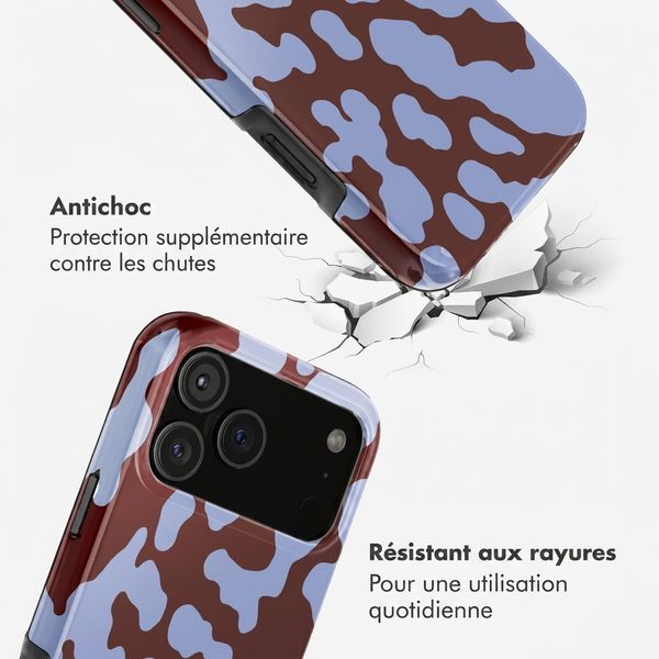 Selencia Coque arrière Vivid Apple iPhone 18 Pro Max / 17 Pro Max - Moo'd Lavender Glow