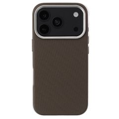 Accezz Coque arrière Mesh avec MagSafe Apple iPhone 17 Pro Max - Marron