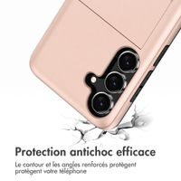 imoshion Coque arrière avec porte-cartes Samsung Galaxy S26 FE - Rose Gold