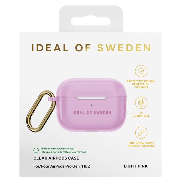 iDeal of Sweden Coque Clear Apple AirPods Pro - Rose Clair