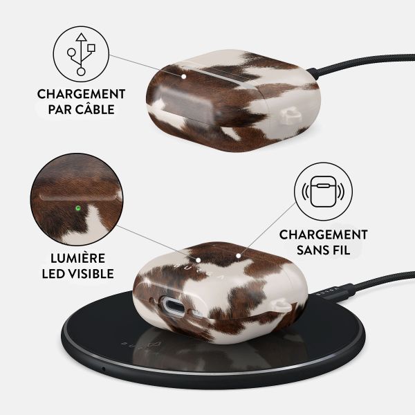 Burga Coque rigide Apple AirPods 4 - Celestial