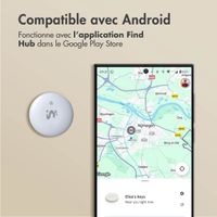 imoshion Wireless Tag - Tracker Bluetooth pour Android - 2 pack - Blanc