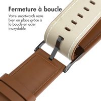 imoshion Bracelet Classic en cuir Apple Watch | 44/45/46/49 mm - Marron