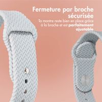 imoshion Bracelet tressé en silicone Apple Watch | 38/40/41/42 mm - Gris