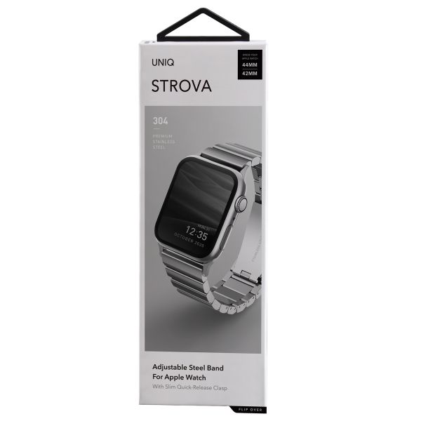 Uniq Bracelet Strova Steel Link Apple Watch | 44/45/46/49 mm - Sterling