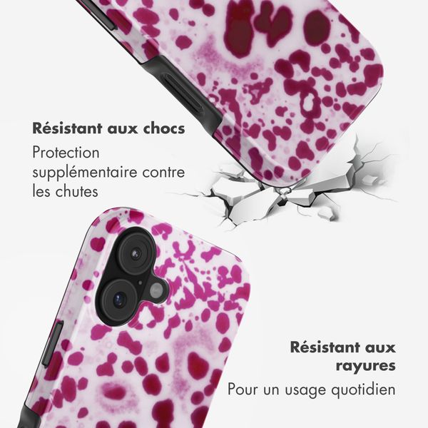 Selencia Coque arrière Vivid avec MagSafe Apple iPhone 17 - Cosmic Orchid