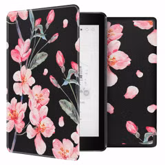 imoshion Design Slim Hard Case Sleepcover Kobo Aura One - Blossom