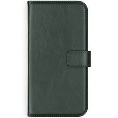 Selencia Étui portefeuille en cuir véritable Samsung Galaxy S20 - Vert
