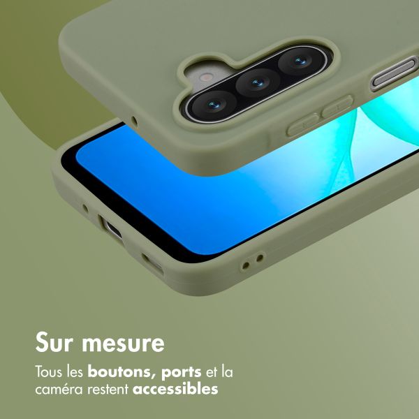 imoshion Coque Couleur Samsung Galaxy A17 (5G) / (4G) - Olive Green