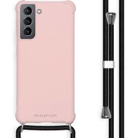 imoshion Coque de couleur avec cordon amovible Samsung Galaxy S21 - Rose