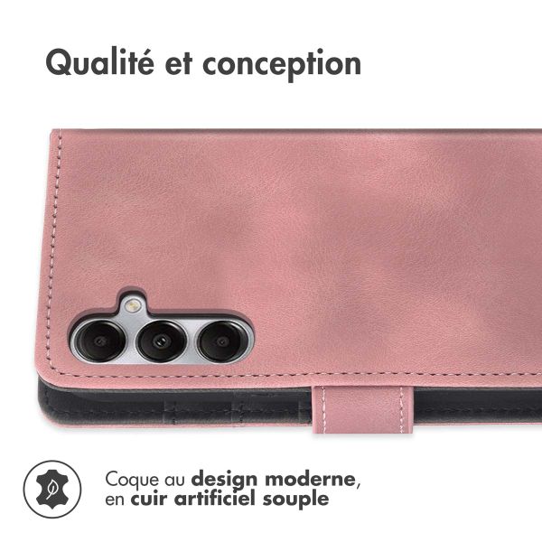 imoshion Etui de télephone portefeuille avec cordon Samsung Galaxy A35 - Rose