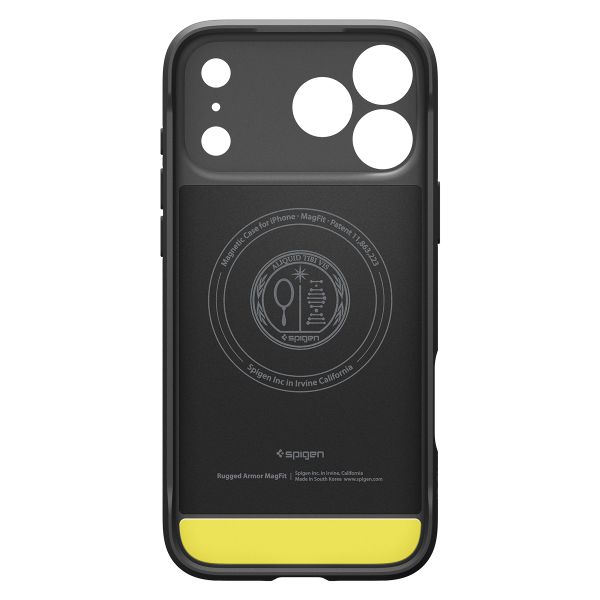 Spigen Coque Rugged Armor MagSafe Apple iPhone 18 Pro / 17 Pro - Matte Black