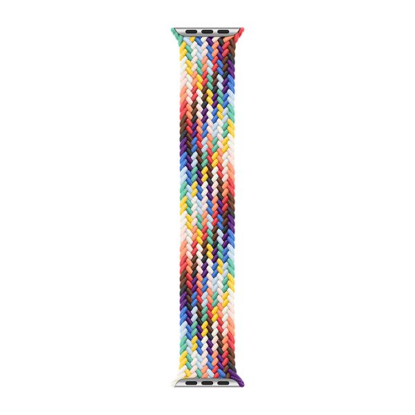 Apple Bracelet Solo tressé Apple Watch | 44/45/46/49 mm - Taille 6 - Pride Edition