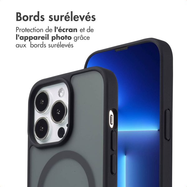 imoshion Coque Color Guard avec MagSafe Apple iPhone 13 Pro - Noir